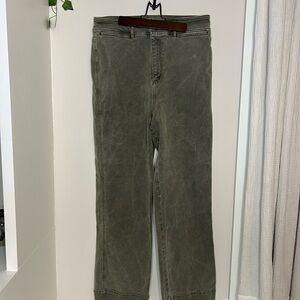 LOFT Women’s Forest Green Khaki Chinos